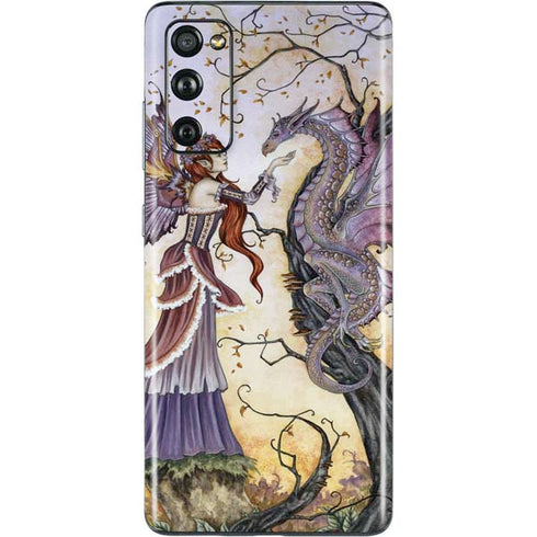 Amy Brown Dragon Charmer Fairy Galaxy S20 Fan Edition Skin
